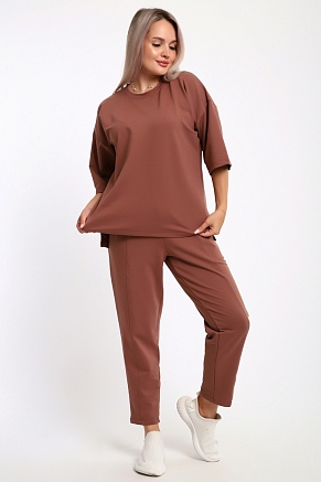 Женский костюм 651 / Шоколадный