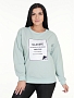 Женская кофта Молния / Ментол
