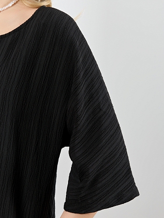 Женская блузка Сиеста-6 / чёрный