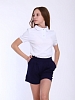 Детская школьная футболка-поло "Джейн" / белый №22