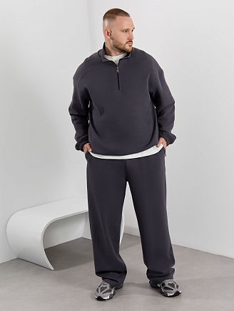 Мужская толстовка Интер-1 / графитовый