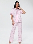 Женская пижама П-106 (К) / Розовый (бантики)
