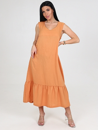 Женское платье Мятка ПлМ-2502 / Оранжевый