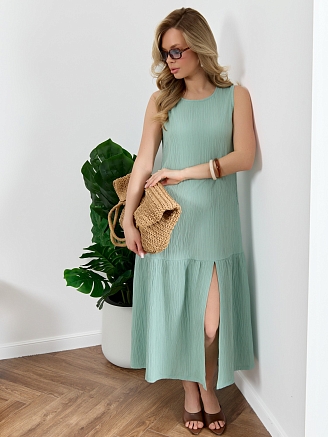 Женский сарафан Сиеста-1 / светло-зеленый
