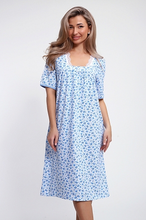 Женская сорочка 51202 / голубой