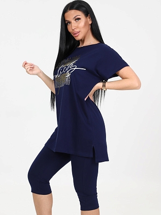 Женский костюм Брунера / чернильный