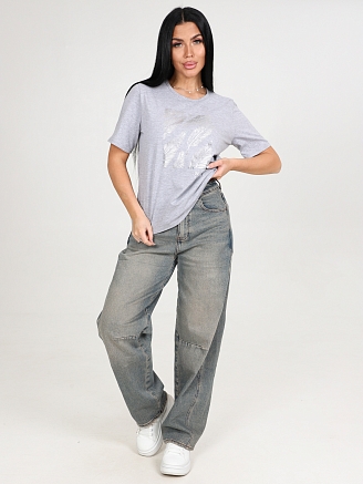 Женская футболка М-980 / Серый