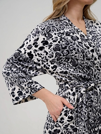 Женский халат "Сафари" 2422-В / Серый