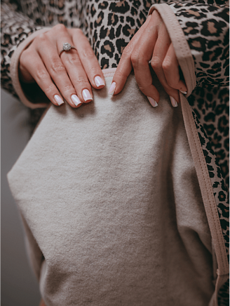 Женская сорочка Мелодия / Леопард