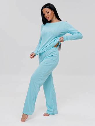 Женская пижама П-103(Риб) / Бирюзовый