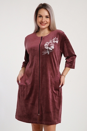 Женский халат 526 / Брусника