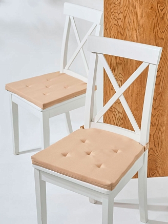 Подушка на стул Юстина / Бежевый