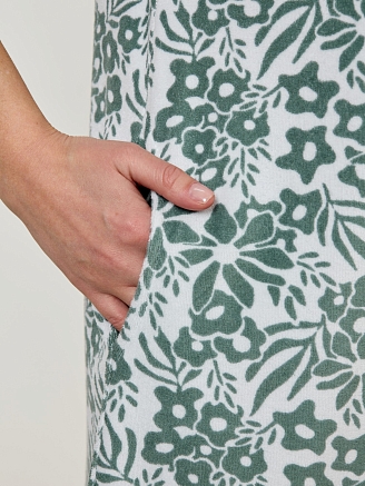 Женский халат Мира / зелёный