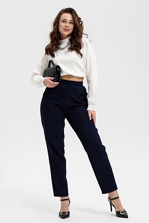 Женские брюки 32809 / темно-синий