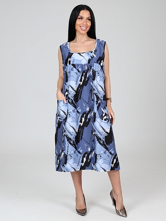 Женский сарафан МАКСИ СК-345 / Айсберг