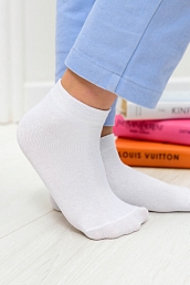 Детские носки стандарт Настроение Белые / 2 пары