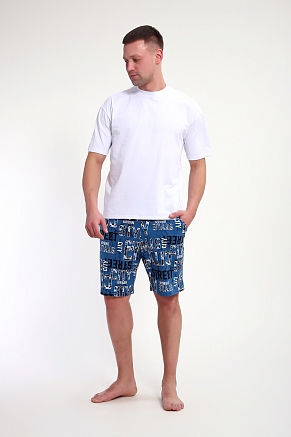 Мужские шорты 37006 / индиго