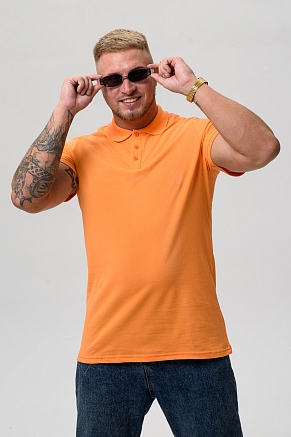 Футболка-поло мужская 14401 / персик