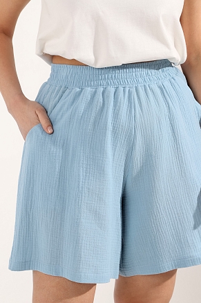 Женские шорты Виола-2 Ш-017 / голубой