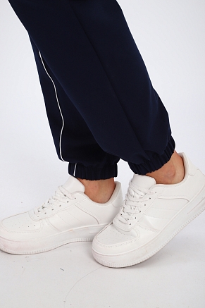 Женский костюм с брюками 74720 / синий