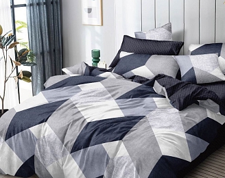 Постельное белье поплин Эксклюзив (молния) / Лоуренс