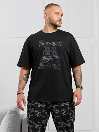 Костюм мужской Экипаж-3 / чёрный