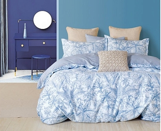 Постельное белье сатин люкс / Морозные узоры