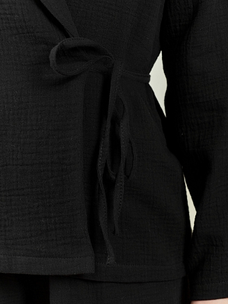 Женская блузка Асель-1 / чёрный