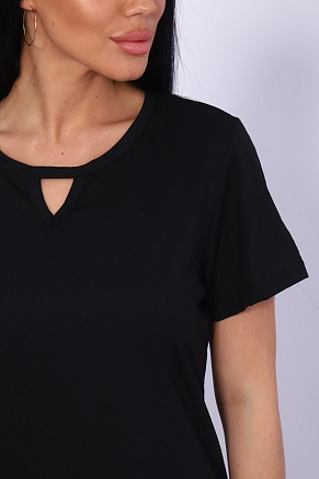 Женская футболка 33603 / черный