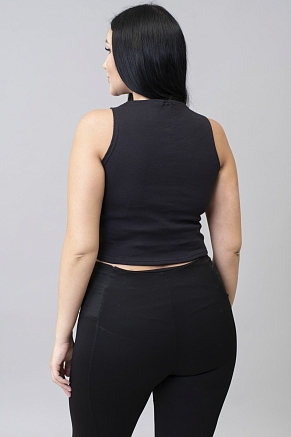 Женская майка М-424 / черный