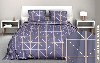 Постельное белье бязь Ф-ка Красная талка / Теорема серая