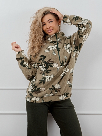 Женский костюм М-1014 / Цветок хаки