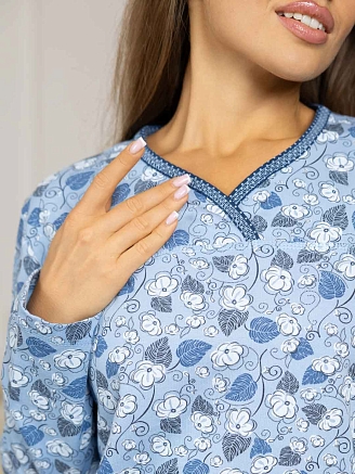 Женская пижама мод.1759/14 / Голубой