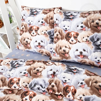 Детское постельное белье поплин арт.912 Дружок