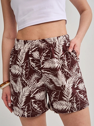 Женские шорты "Багамы" 2468-К / Бордовый