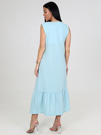 Женское платье Мятка ПлМ-2502 / Голубой