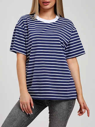 Женская футболка Брина-2 Ф-134 / синий