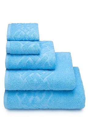 Полотенце махровое Донецкая Мануфактура Baldric / Голубой