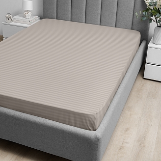 Простыня "Волшебная Ночь" на резинке / Coffee cream