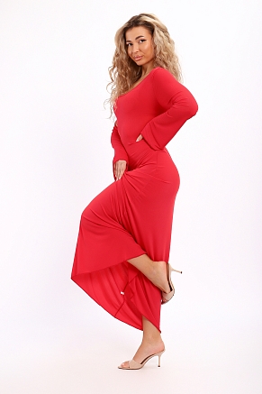 Женское платье 5744 / фуксия