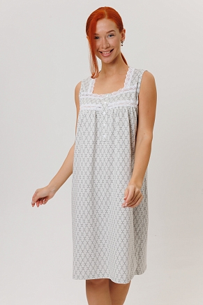 Женская ночная сорочка 2273/2 / Светло-серый