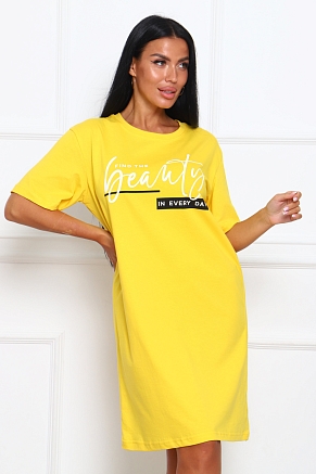 Женская туника 29546 / жёлтый