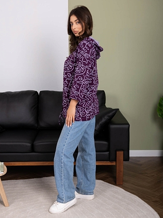 Женская рубашка мод.2176/3 / Фиолетовый