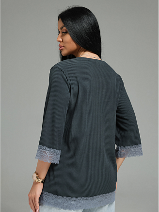 Женская футболка Богемия / Графит