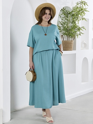 Женская блузка Камео-4 / бирюзовый