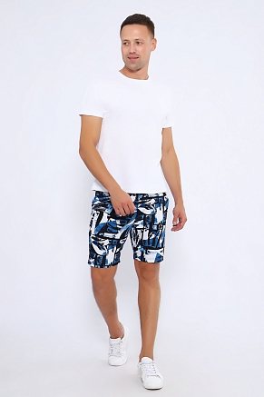 Мужские шорты 36829 / синий