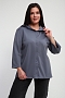 Женская рубашка 31987 / серый