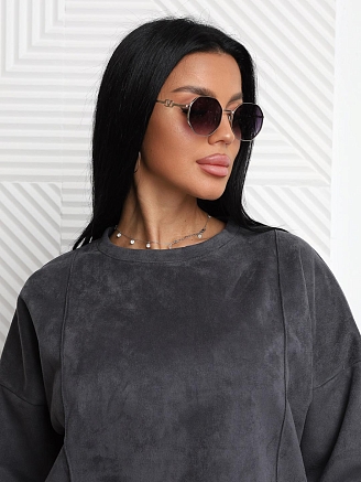 Женский костюм мод.2125/2 / Темно-серый