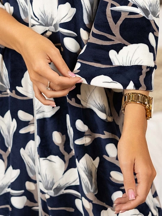 Женский халат мод.984/2 / Синий