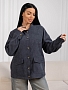 Женский бомбер мод.2167/1 / Серый